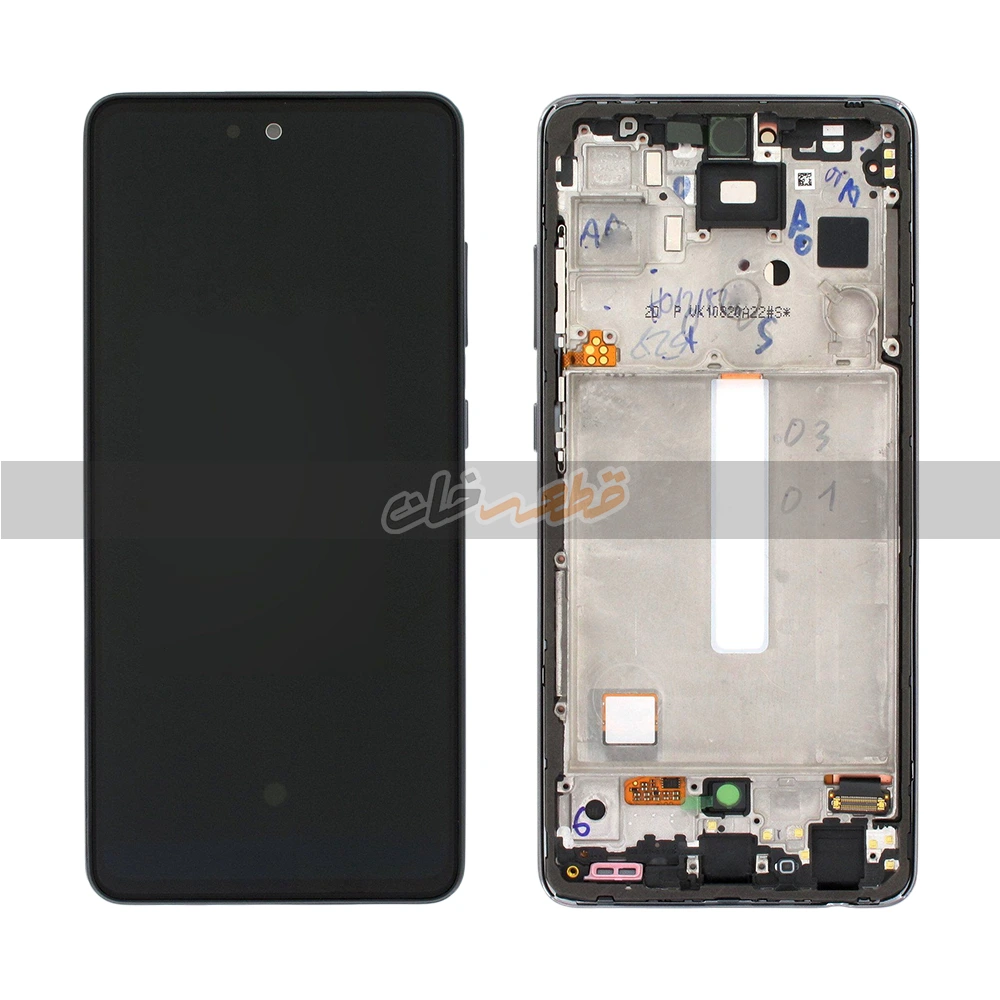 ال سی دی سامسونگ A52s سرویس پک با فریم مشکی